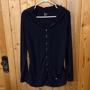 🔥5/$20 GAP fit black maternity zip up sweater